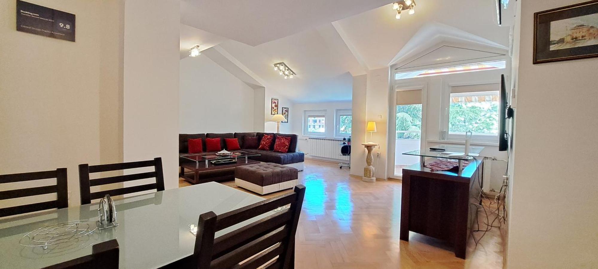 Central Skopje Duplex Apartment מראה חיצוני תמונה